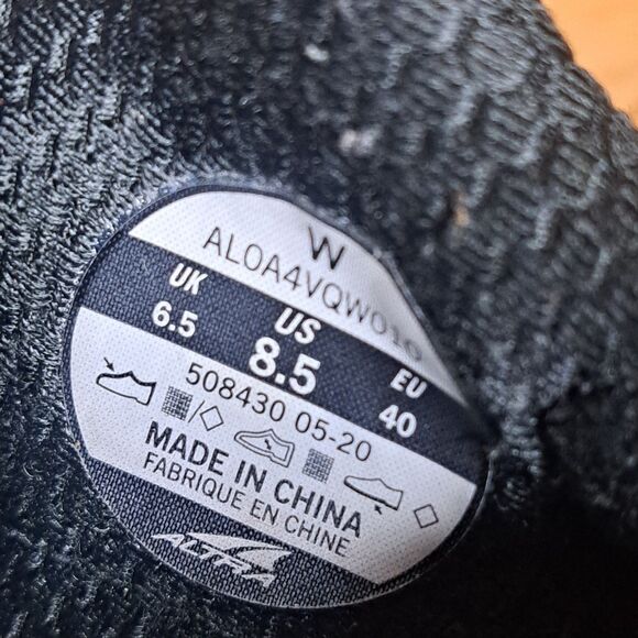 Altra Olympus 4 Trail Running Shoes Women 8.5 Vibram Megagrip Lightweight Blue - Picture 8 of 14